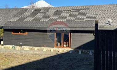 En Arriendo casa en parcela La reserva de Pucón