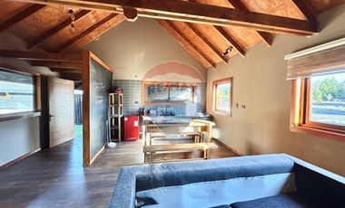 En Arriendo casa en parcela La reserva de Pucón