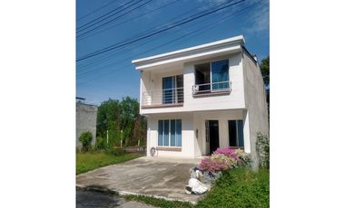 VENDO CASA 2 PISOS CONUNTO CERRADO  VIA AL PEÑON GIRARDOT CUNDINMARCA