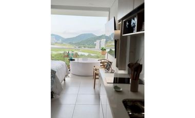 Venta de Apartasuite Amoblado con Jacuzzi en Bello Horizonte VT151