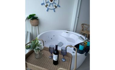 Venta de Apartasuite Amoblado con Jacuzzi en Bello Horizonte VT151