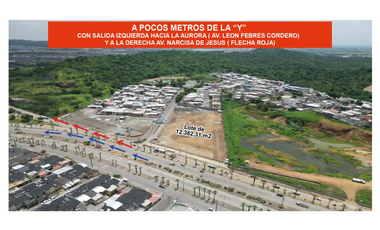 Terreno Comercial de 12.382 M² Av. Francisco de Orellana, Guayaquil.