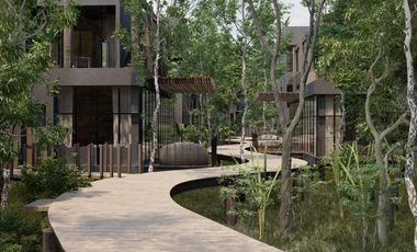 CASA DE TRES PISOS A ORILLAS DEL MAR EN ZONA HOTELERA,TULUM. PREVENTA.