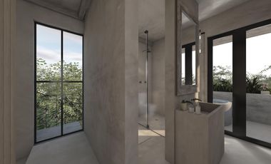 CASA DE TRES PISOS A ORILLAS DEL MAR EN ZONA HOTELERA,TULUM. PREVENTA.