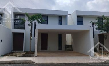 Casa con dos recamaras de dos plantas en Temozón Norte Merida Yucatan.