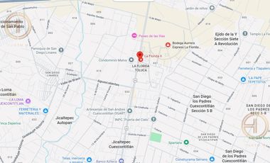 Casa en Venta en La Florida Otzolotepec a 25 min. del Aeropuerto Internacional de Toluca.