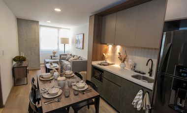 Departamento  en renta en Jardín Reforma (2 rec)