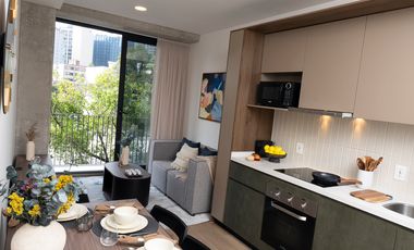 Departamento  en renta en Jardín Reforma (2 rec)