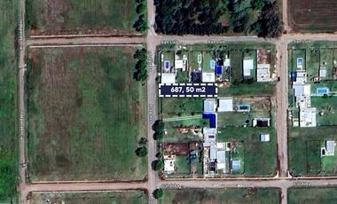 Venta Terreno en Coronel Bogado de 687m2