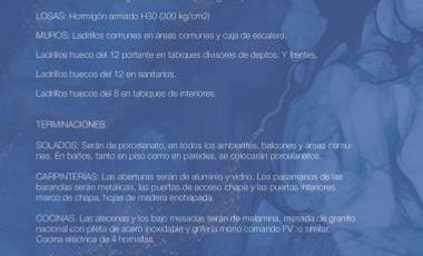 Venta Departamento en Pozo en Saavedra