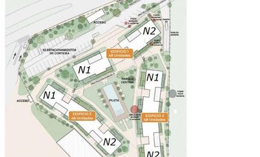 Departamento 3 ambientes en venta en Nuevo Quilmes Residencias