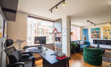 Apartamento Amoblado  Arriendo - Sta. Barbara, 2H + Est 3B, 1P