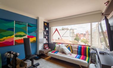 Apartamento Amoblado  Arriendo - Sta. Barbara, 2H + Est 3B, 1P