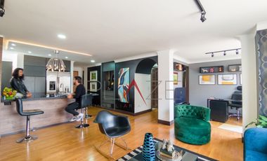 Apartamento Amoblado  Arriendo - Sta. Barbara, 2H + Est 3B, 1P