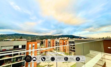 APARTAMENTO CON TERRAZA-CALAHORRA-BUENA SUERTE-CAJICA