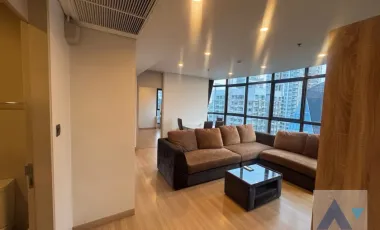 Corner Unit,Fully Furnished 2 BR Condominium @Lumpini Suite Phetchaburi (AA44996)