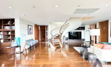 Huge Terrace,Duplex Condo,Penthouse 4 BR Condominium @The Park Chidlom (AA41642)