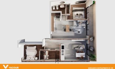 Departamento en venta de pozo - 1 dormitorio 1 baño - La Plata