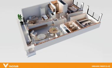 Departamento en venta de pozo - 1 dormitorio 1 baño - La Plata