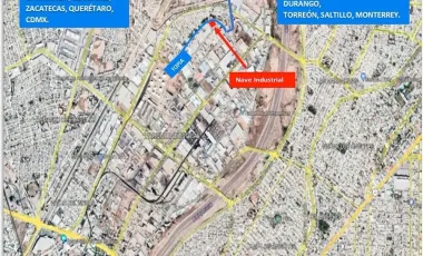 Nave Industrial en el lugar ideal para instalar su empresa, cuenta con todos los servicios.