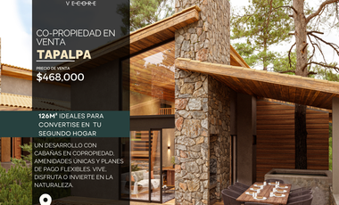 CO-PROPIEDAD EN PREVENTA EN TAPALPA, JALISCO