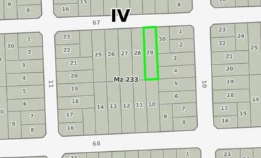 Terreno en venta - 487Mts2 - Mar del Tuyú