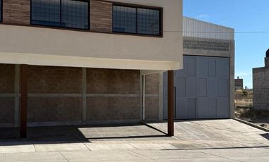 BODEGA INDUSTRIAL EN RENTA O VENTA  AL NORORIENTE DE AGUASCALIENTES