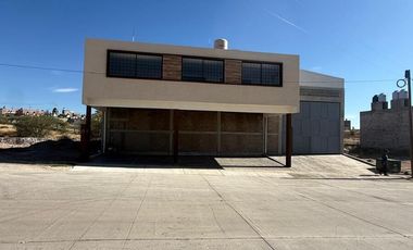 BODEGA INDUSTRIAL EN RENTA O VENTA  AL NORORIENTE DE AGUASCALIENTES