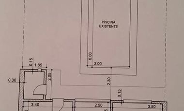 Casa de 2 dormitorios con pileta en Funes