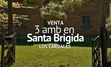 CASA 3 AMBIENTES EN VENTA, BARRIO SANTA BRIGIDA, LOS CARDALES