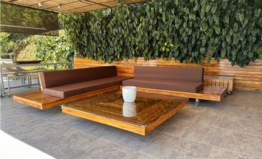 CASA CAMPESTRE AMOBLADA PARA LA RENTA EN COMBIA