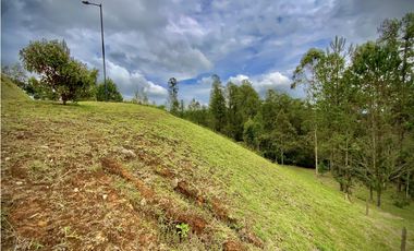 Venta Espectacular Lote Vista Verde y Privacidad Parcelacion El Retiro