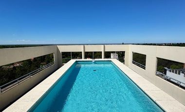 Departamento con cochera en alquiler en Beccar