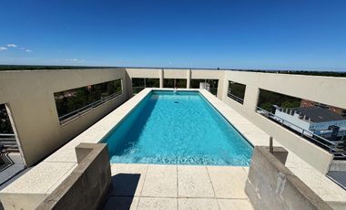 Departamento con cochera en alquiler en Beccar