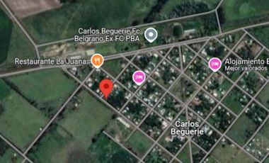 Terreno en venta - 600Mts2 - Beguerie, Roque Pérez