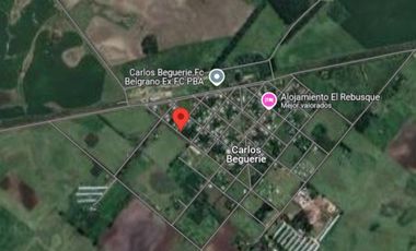 Terreno en venta - 600Mts2 - Beguerie, Roque Pérez
