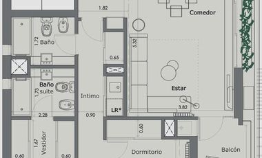 VENTA Departamento semipiso a una cuadra del río