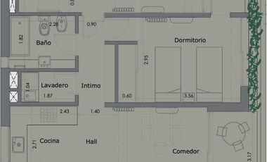 VENTA Departamento semipiso a una cuadra del río