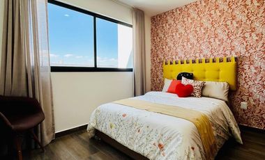 Extraordinario Departamento Estilo Townhouse en Zakia