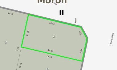 Terreno en venta - 207Mts2 - Morón