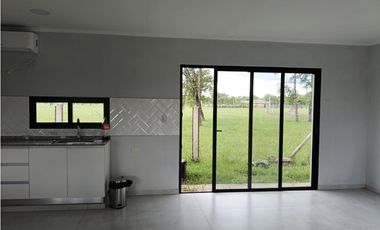 Coqueta casa a estrenar, 1 dormitorio en 