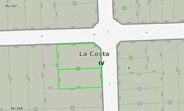 Terrenos en venta - 1264mts2 - Mar del Tuyu