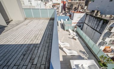 Departamento venta Cañitas Palermo, Excelente 2 amb piso alto contrafrente cochera baulera amenities