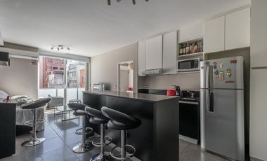 Departamento venta Cañitas Palermo, Excelente 2 amb piso alto contrafrente cochera baulera amenities