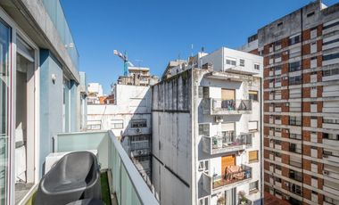 Departamento venta Cañitas Palermo, Excelente 2 amb piso alto contrafrente cochera baulera amenities