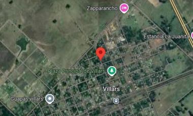 Terreno venta - 10x31,34mts -313mts2 totales - Villars - Gral. Las Heras