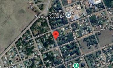 Terreno venta - 10x31,34mts -313mts2 totales - Villars - Gral. Las Heras