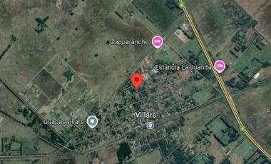 Terreno venta - 10x31,34mts -313mts2 totales - Villars - Gral. Las Heras