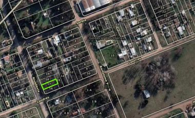 Terreno venta - 10x31,34mts -313mts2 totales - Villars - Gral. Las Heras