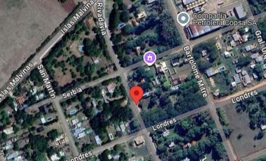 Terreno venta - 10x31,34mts -313mts2 totales - Villars - Gral. Las Heras